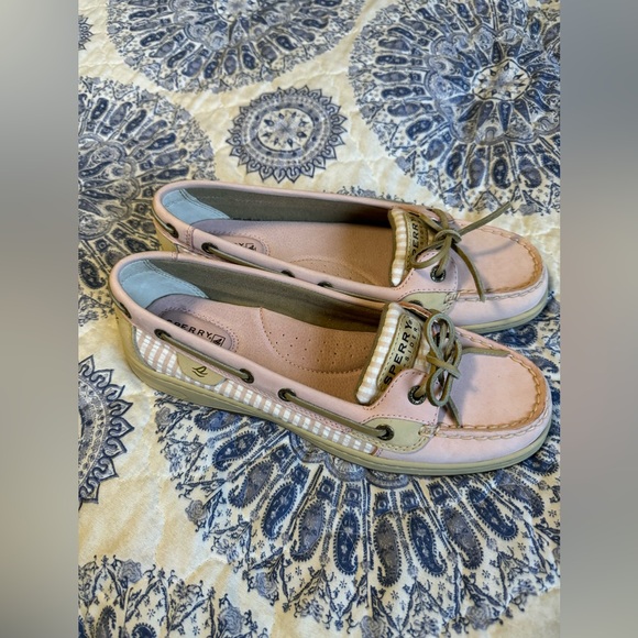 🟤Pink and Tan Women’s Sperry Top-Siders size 9 - Picture 3 of 9